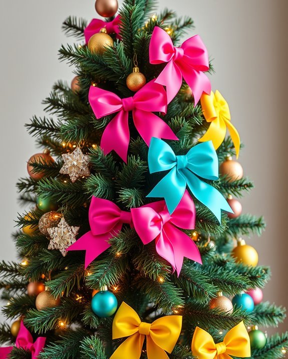 vibrant playful holiday decor