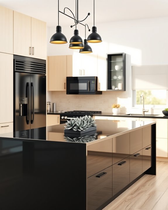 vibrant playful kitchen decor