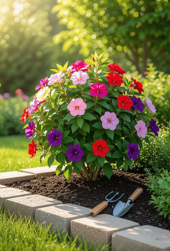 vibrant pollinator friendly flowering shrubs