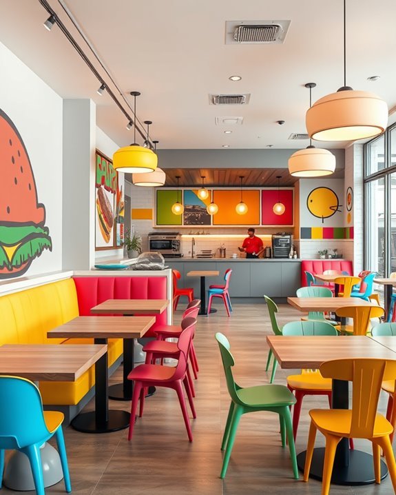 vibrant pop art atmosphere