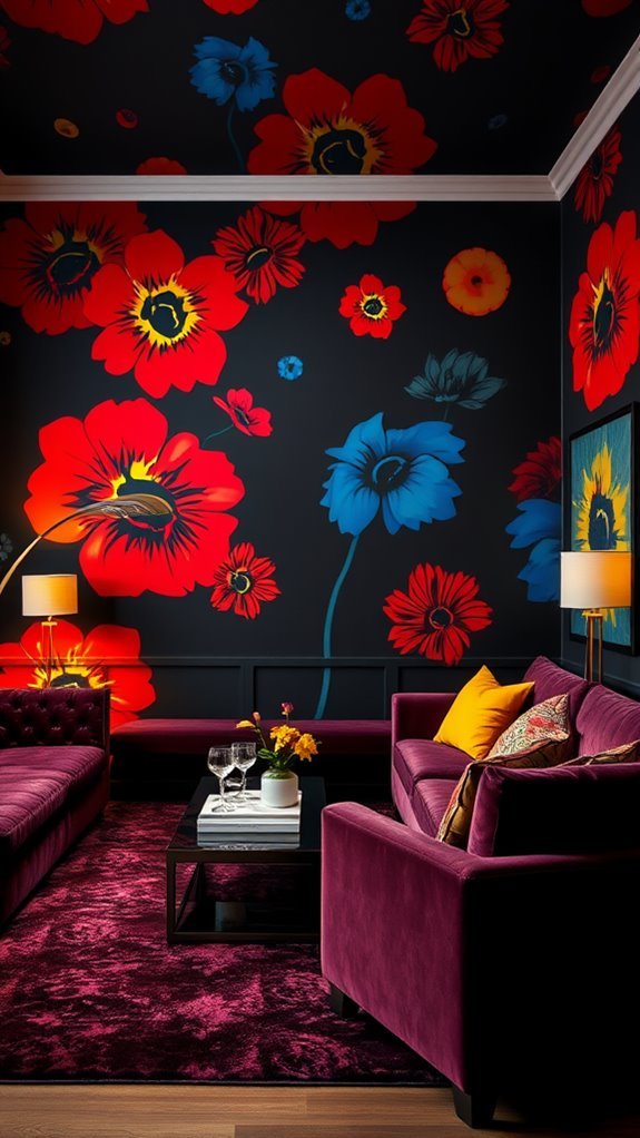 vibrant pop art design