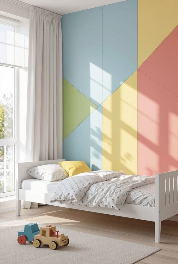 vibrant pvc paneled playful storage