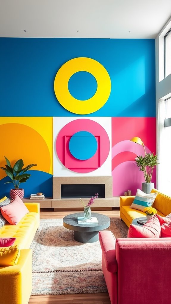 vibrant single color palette