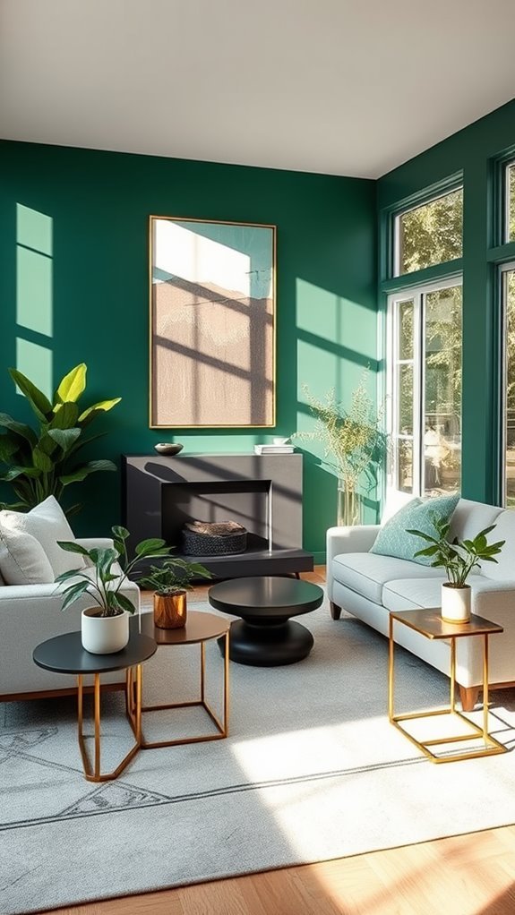 vibrant statement wall designs