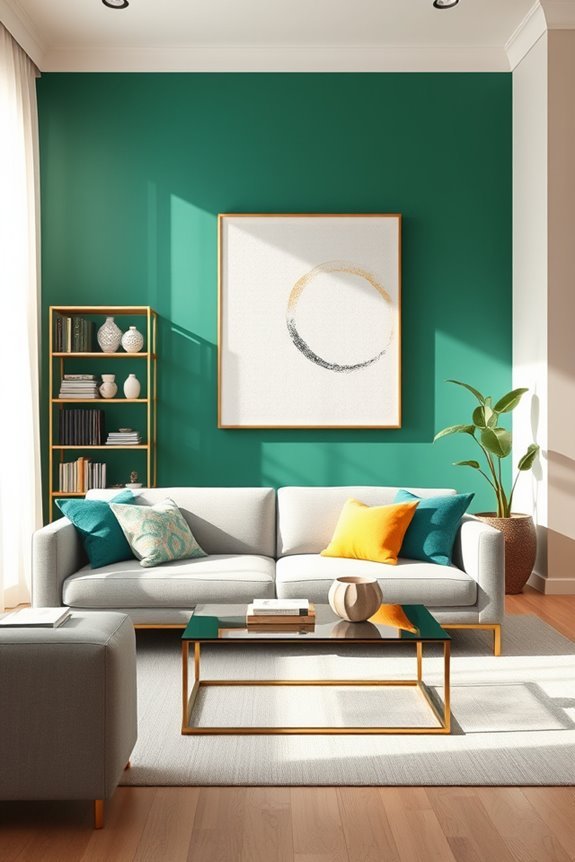 vibrant statement wall designs