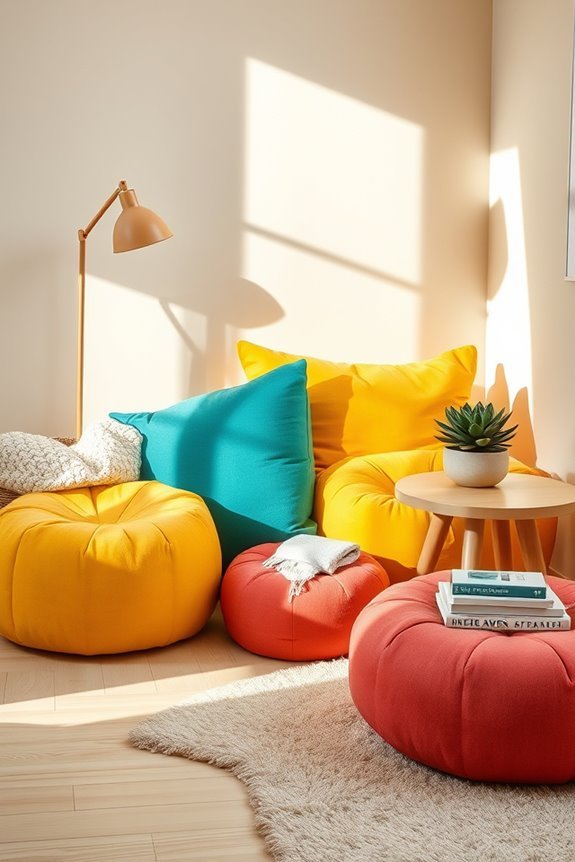 vibrant versatile bedroom decor