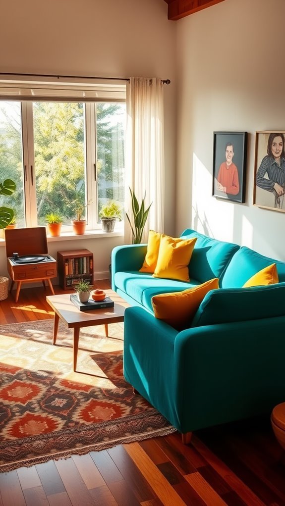 vibrant vintage color schemes