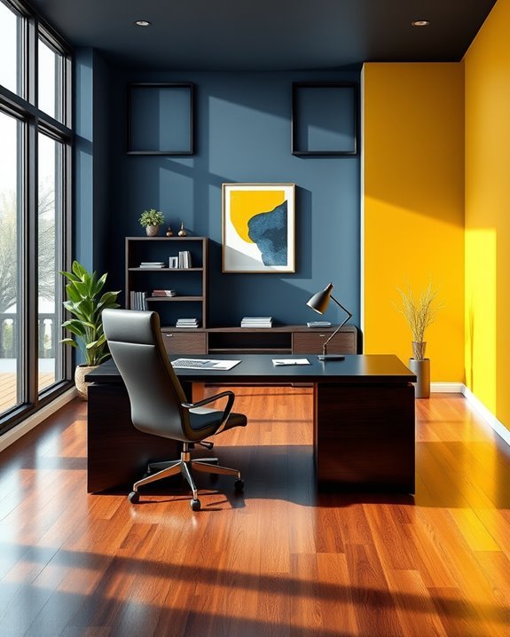 vibrant wall color psychology