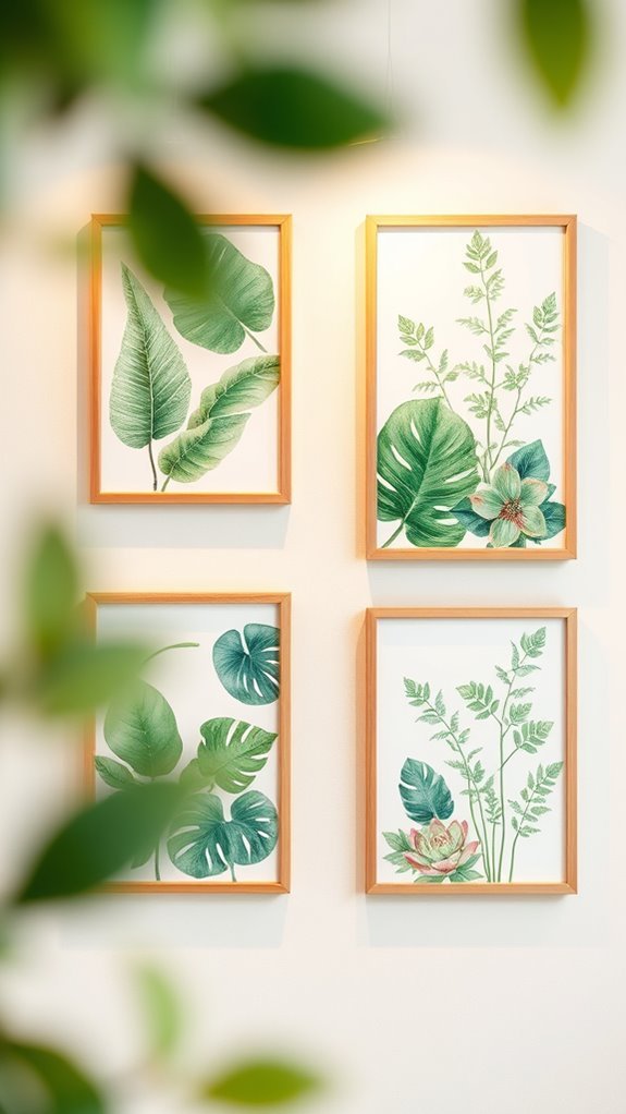 vibrant watercolor plant symbolism