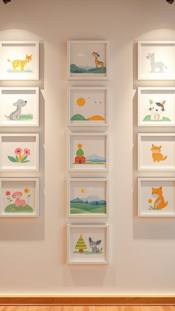 vibrant whimsical children s art
