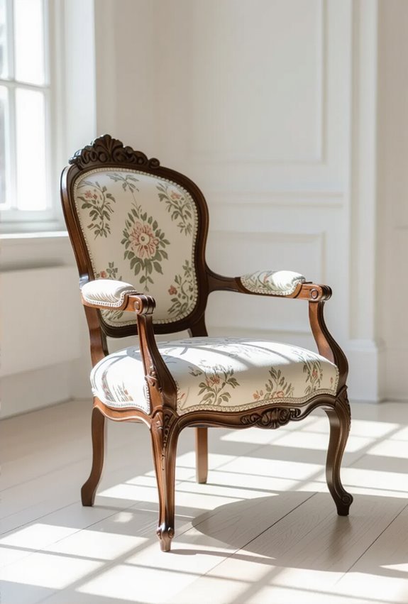 victorian chairs restored ornate elegance