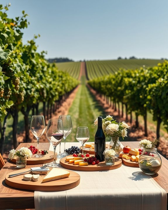 vineyard wine tasting experience