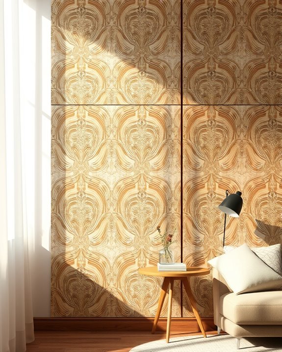 vintage acoustic wall panels