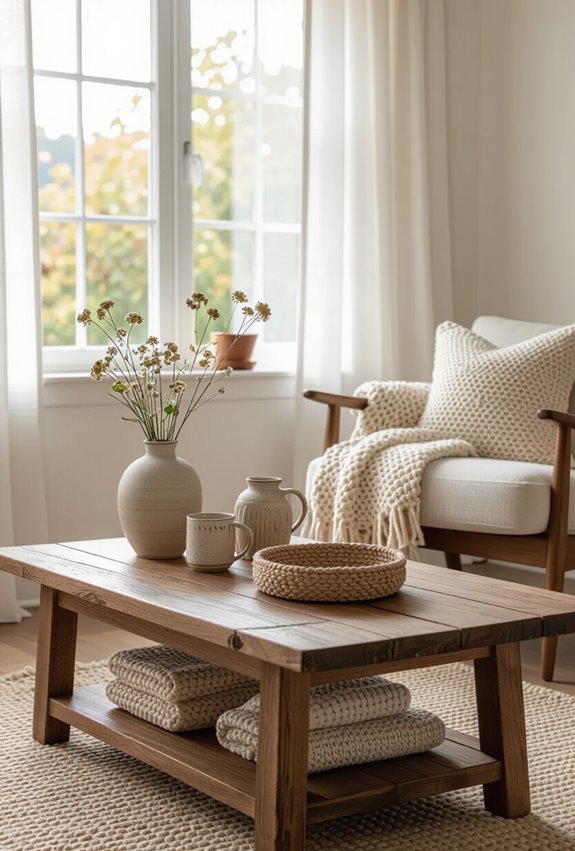 vintage and handmade accents