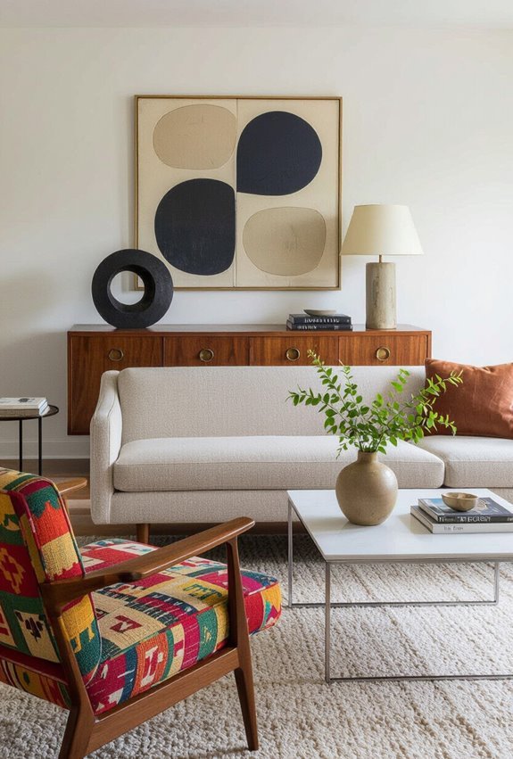vintage and modern fusion