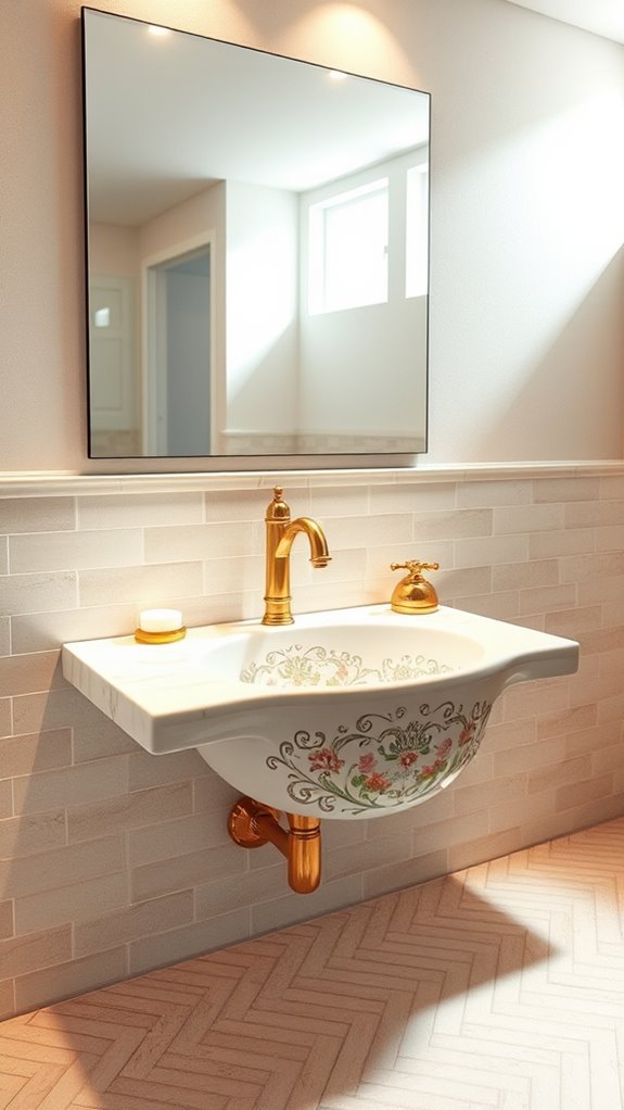vintage basin sink charm