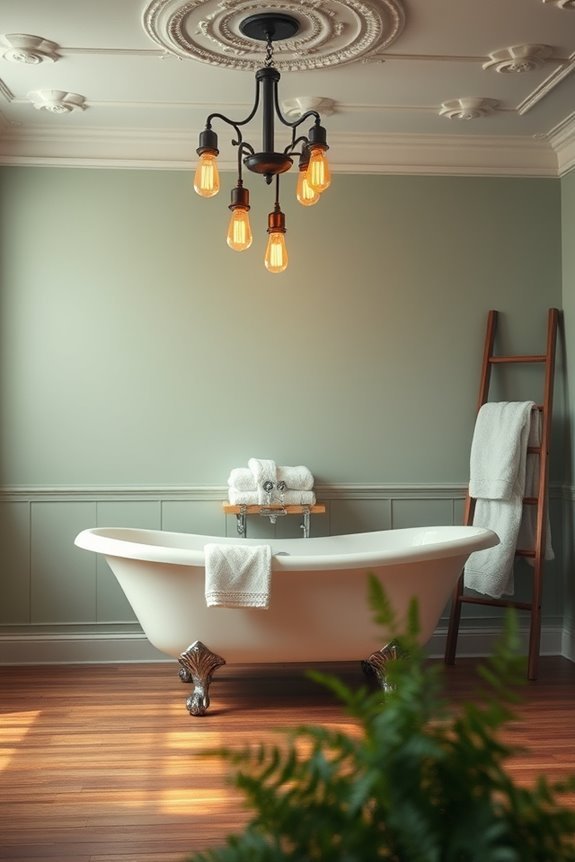vintage bulbs create ambiance
