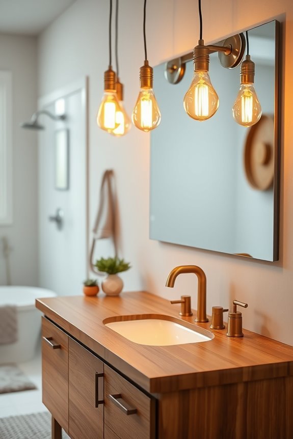 vintage bulbs for charm