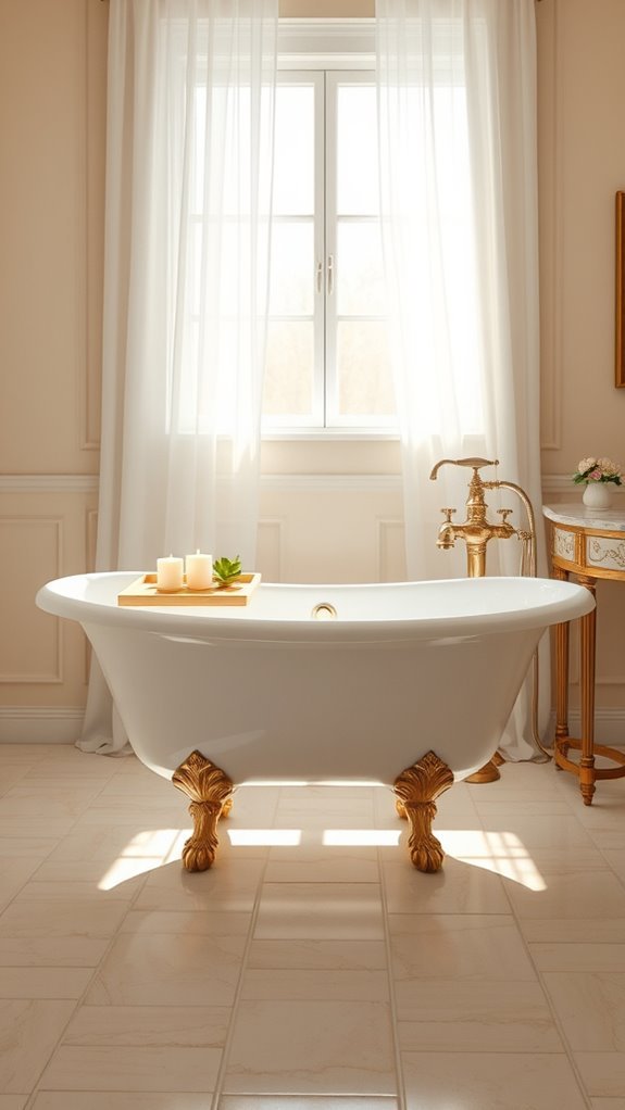vintage charm bathroom retreat