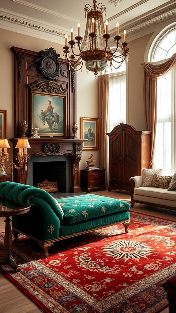 vintage charm enhances interiors