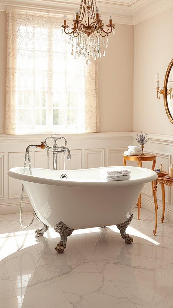vintage charm for bathrooms