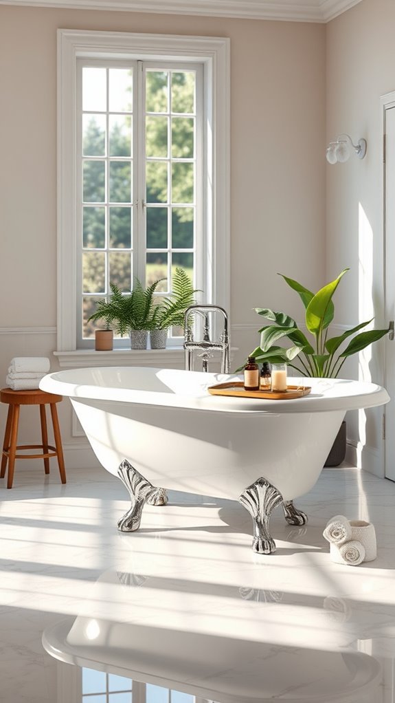 vintage charm for bathrooms