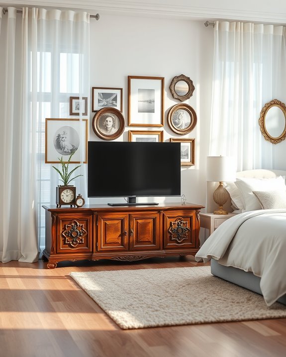 vintage charm for bedrooms