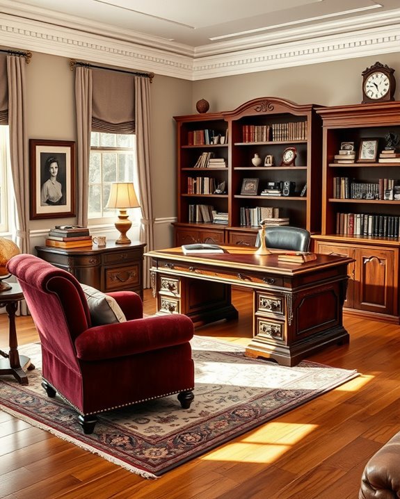 vintage charm for workspace