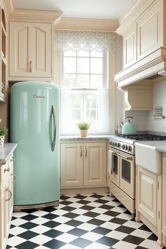 vintage charm in kitchens