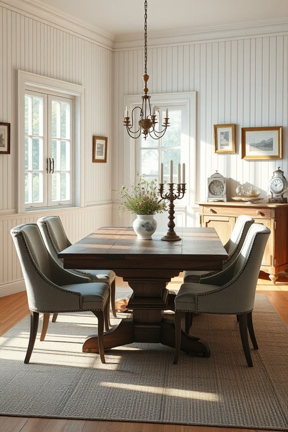 vintage charm with beadboard