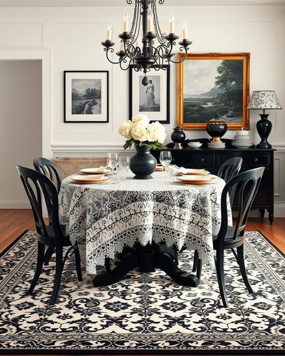 vintage charm with sophistication