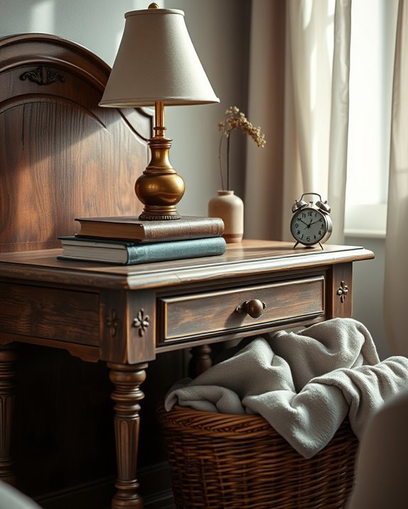 vintage decor adds character