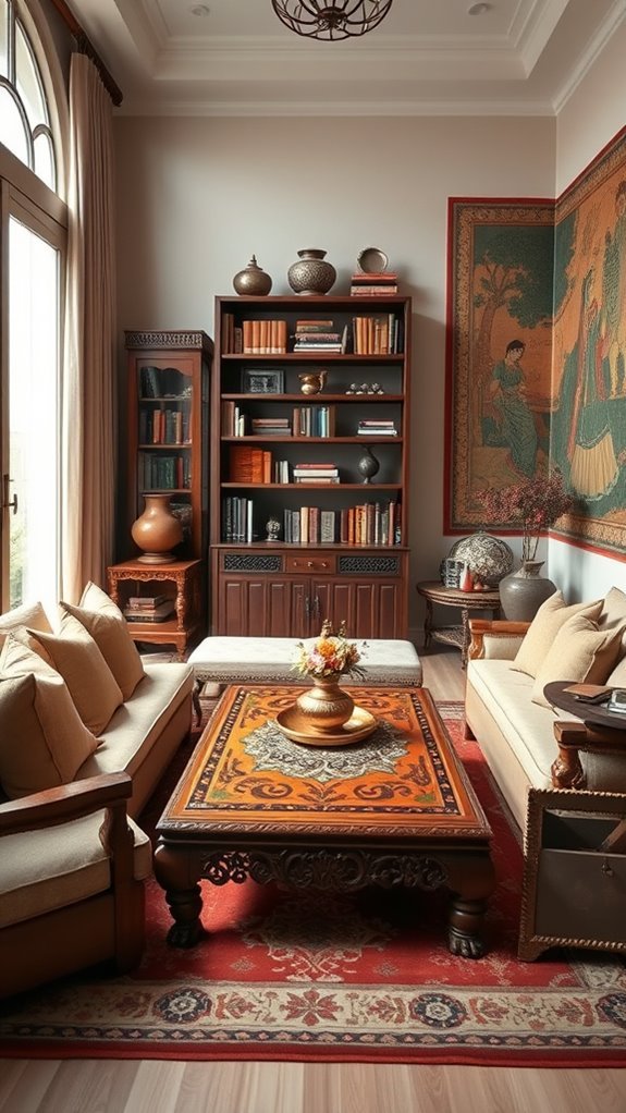 vintage decor adds charm