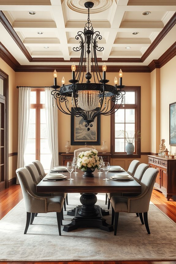 vintage elegance for dining