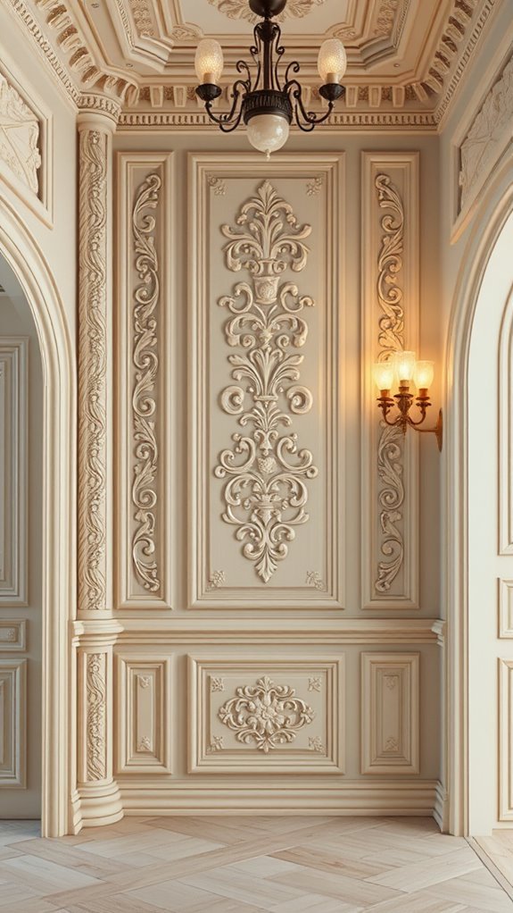 vintage elegance in paneling