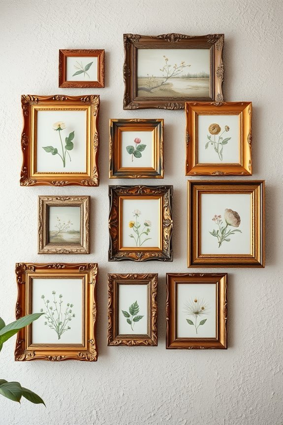 vintage frame photo collage