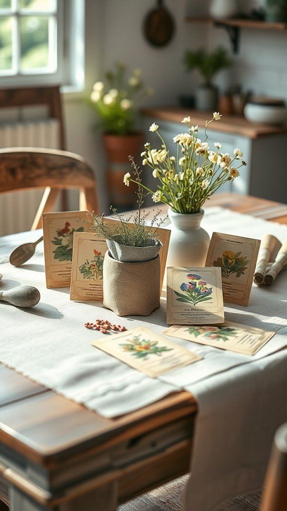 vintage gardening wall decor