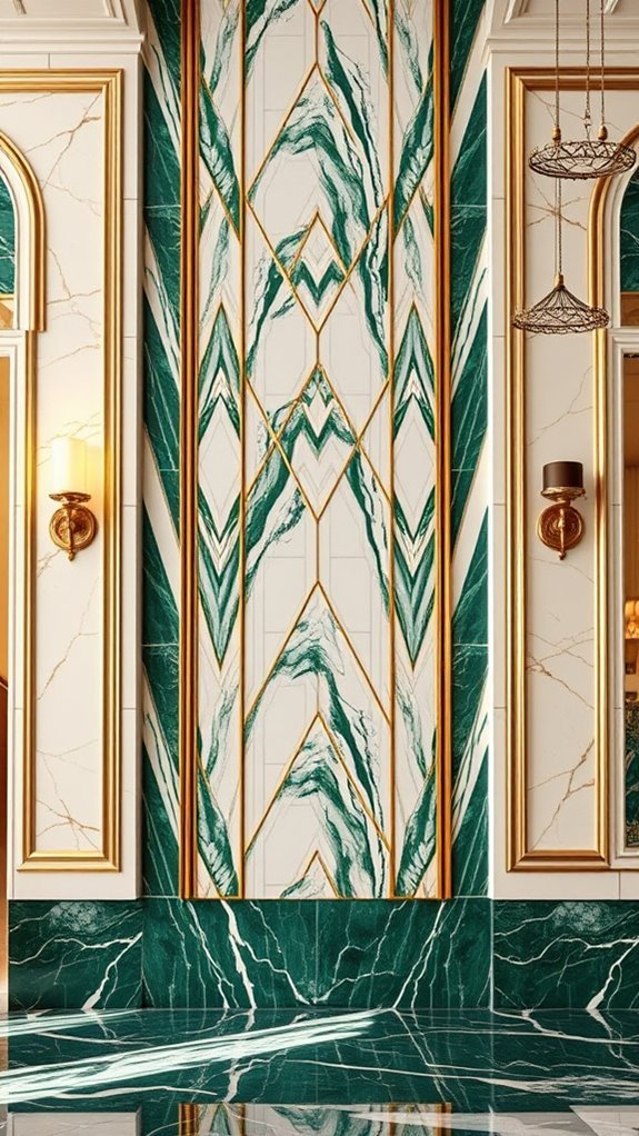 vintage glam art deco elegance