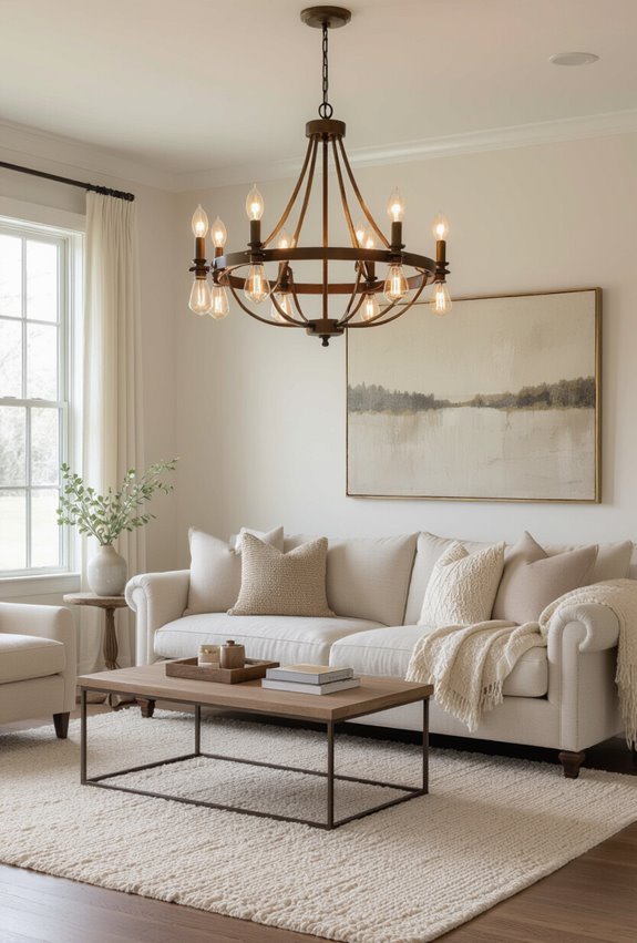 vintage inspired statement lighting fixtures