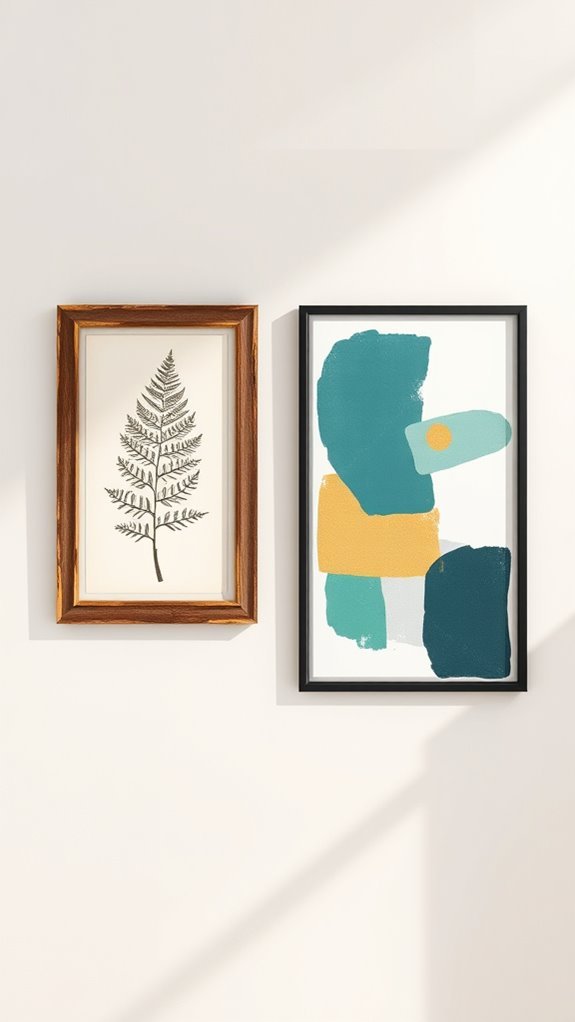 vintage meets modern art