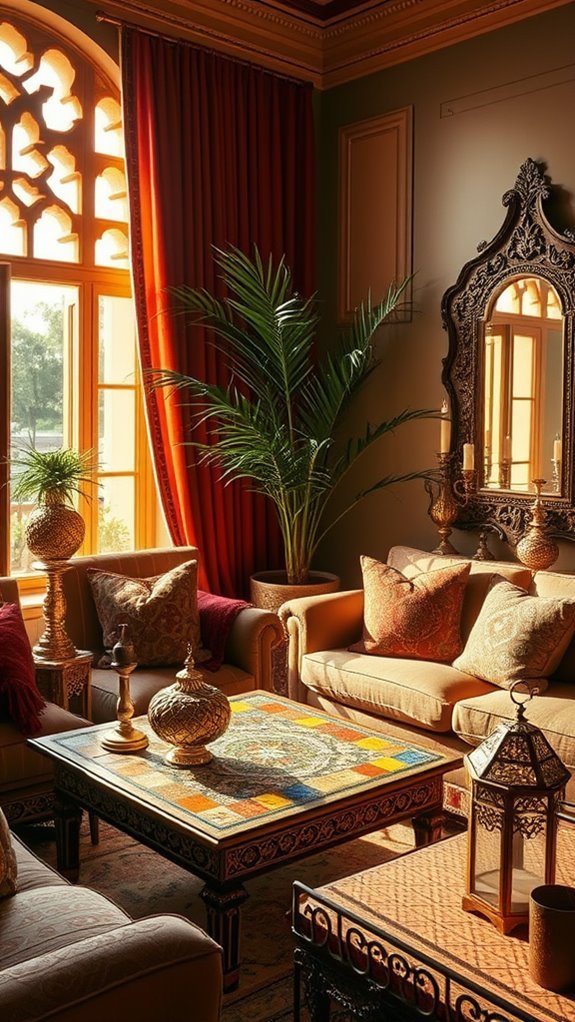 vintage metal decorative features