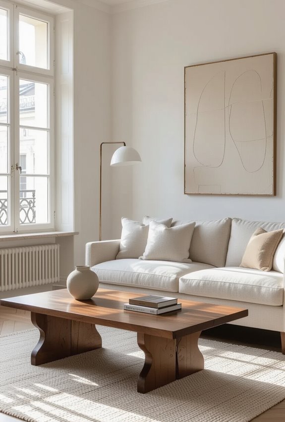 vintage modern chic contrast