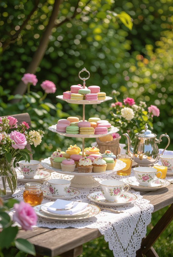 vintage teacups and florals