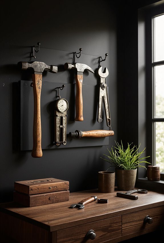 vintage tools as art