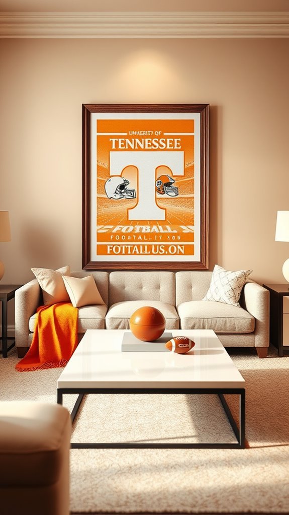 vintage ut football memorabilia
