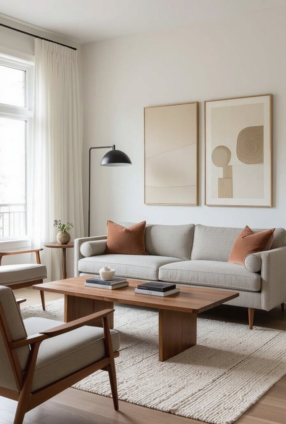 vintage warmth with modernity