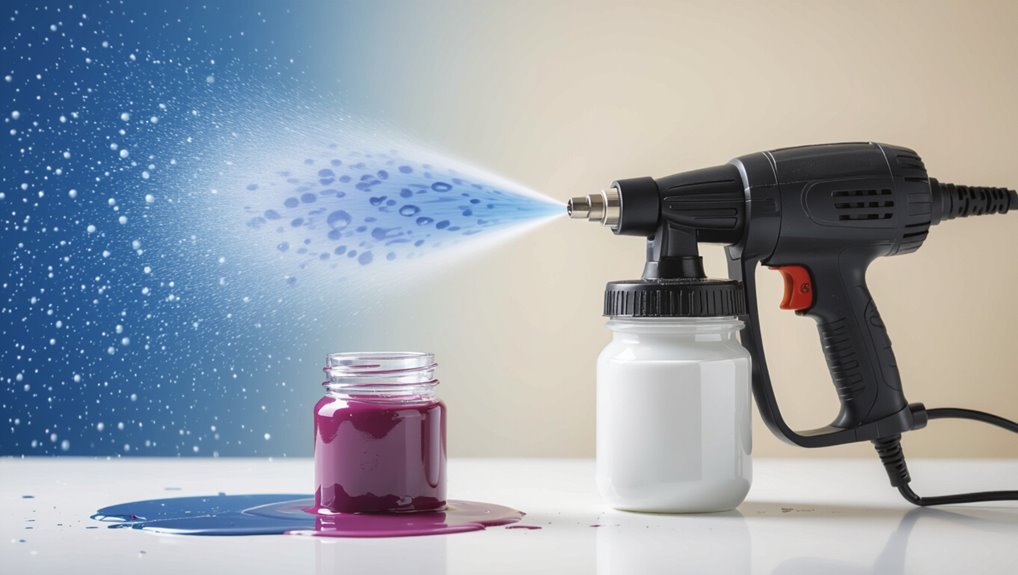 viscosity affects sprayer performance