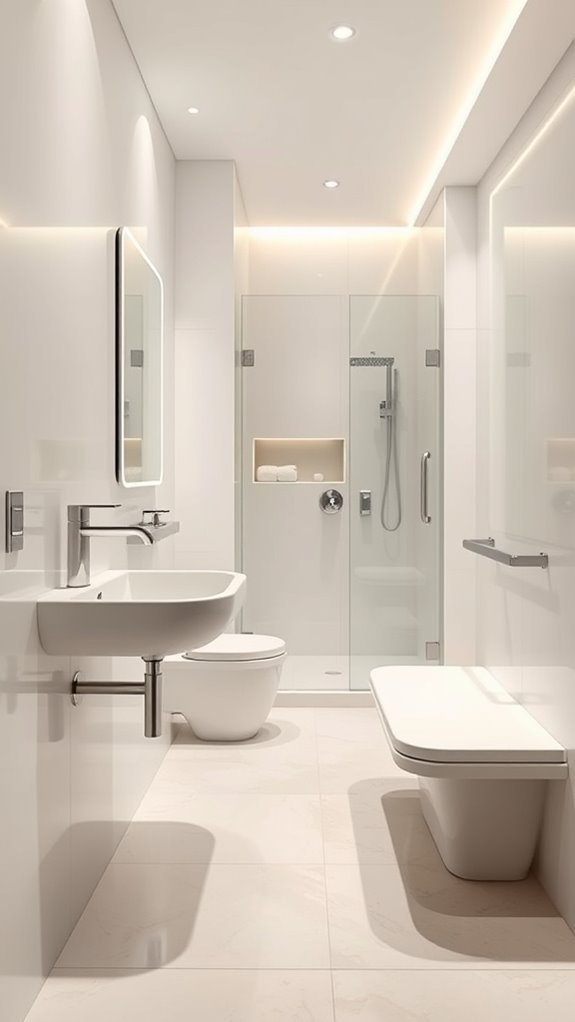 voice activated bathroom convenience