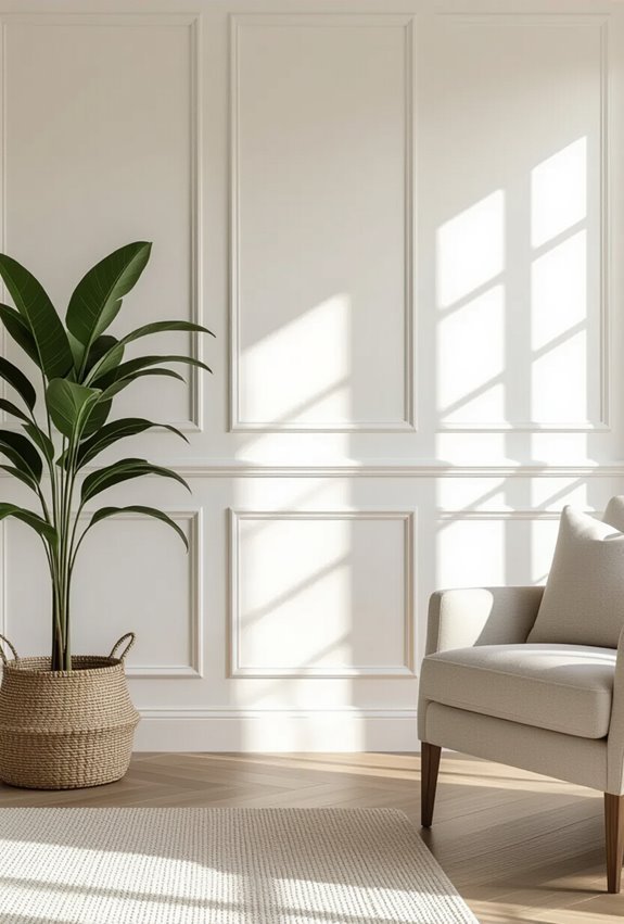 wainscoting and chair rails