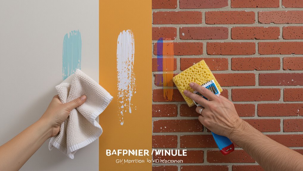 wall finish affects removal